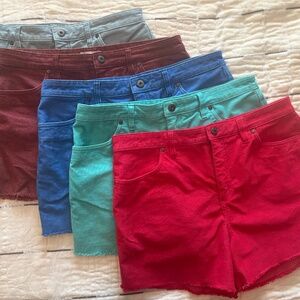 Carve Designs Dogtown 4” shorts women’s size 12 lot cords